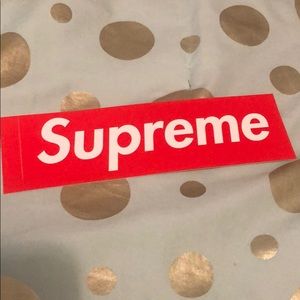Supreme sticker